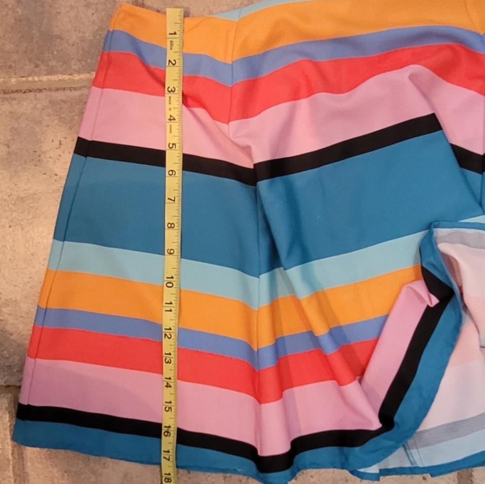 Lovers + Friends Alexandra Striped Mini Dress L NWT - Picture 8 of 13